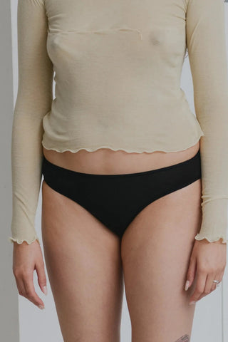 Classic Bell Pants - Black Bamboo