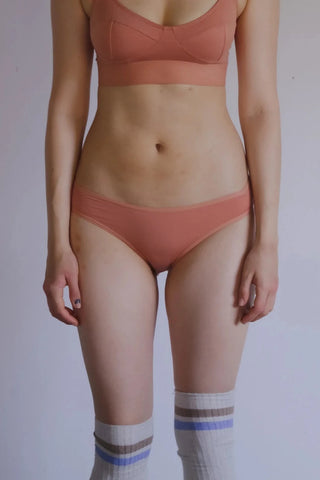 Bell Pants - Branch Terracotta