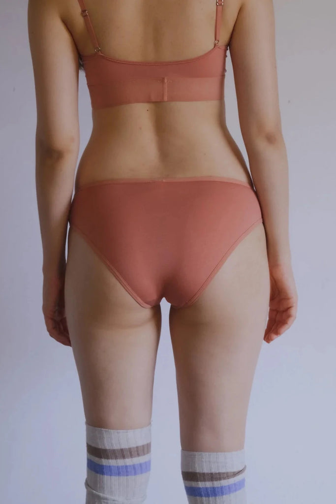 Bell Pants - Branch Terracotta