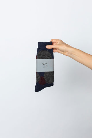 Big Dot Socks - Navy