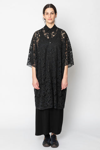 Big Lace Shirt - Black