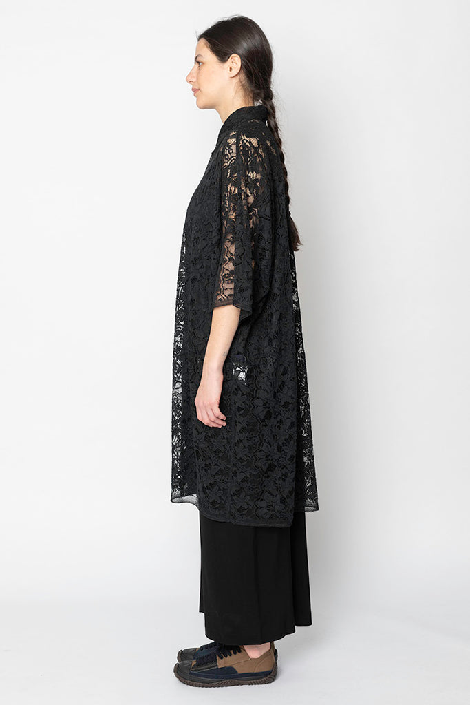 Big Lace Shirt - Black