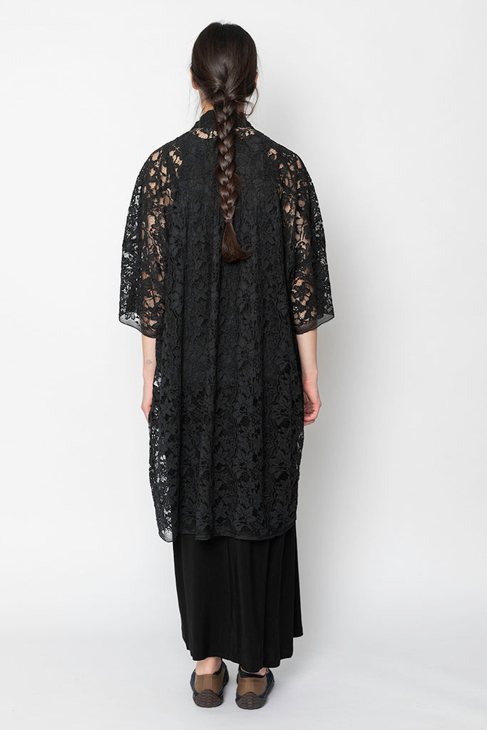 Big Lace Shirt - Black