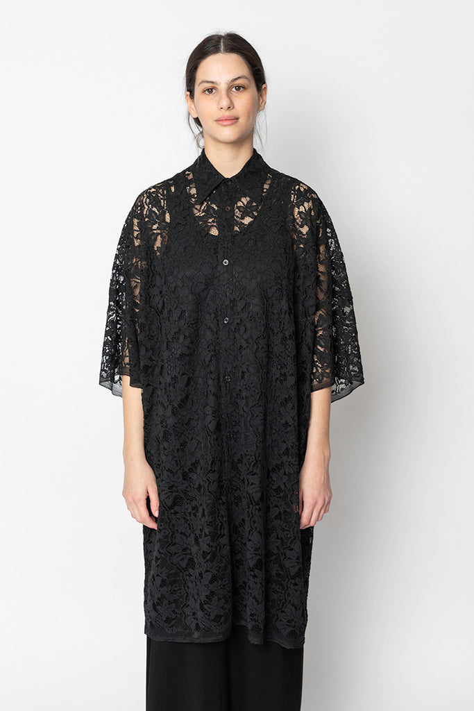 Big Lace Shirt - Black