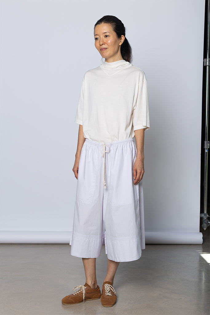 Organic Cotton Big Shorts - Palest Lilac