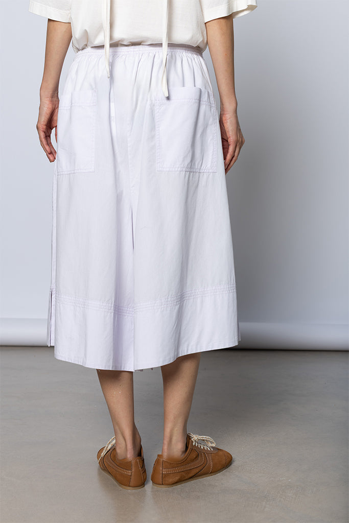 Organic Cotton Big Shorts - Palest Lilac