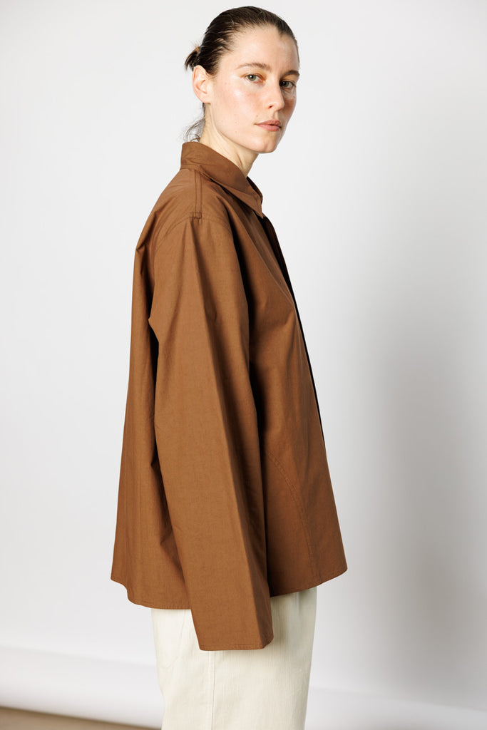 Breton Shirt - Chestnut