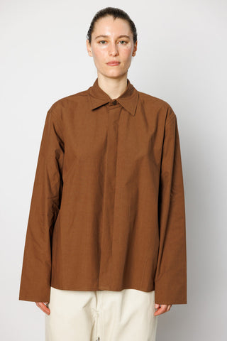 Breton Shirt - Chestnut