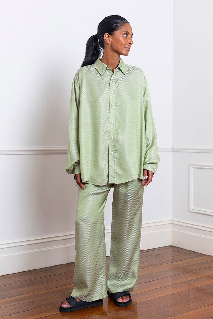 Bruns Long Sleeve Shirt - Sage