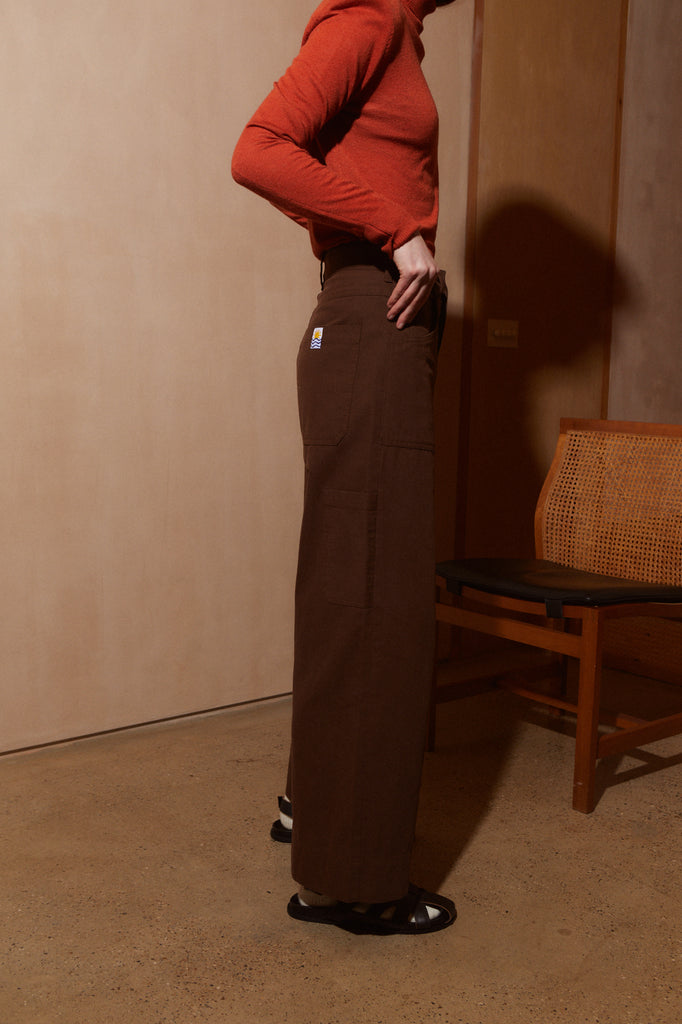 Carpenter Trouser - Chocolate