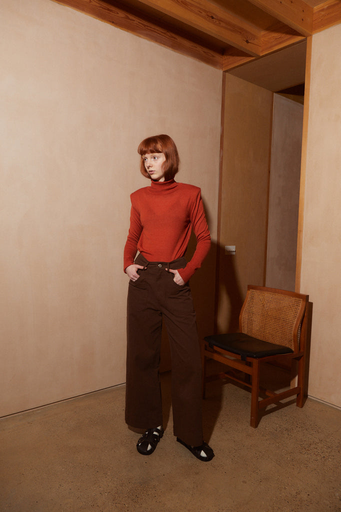 Carpenter Trouser - Chocolate