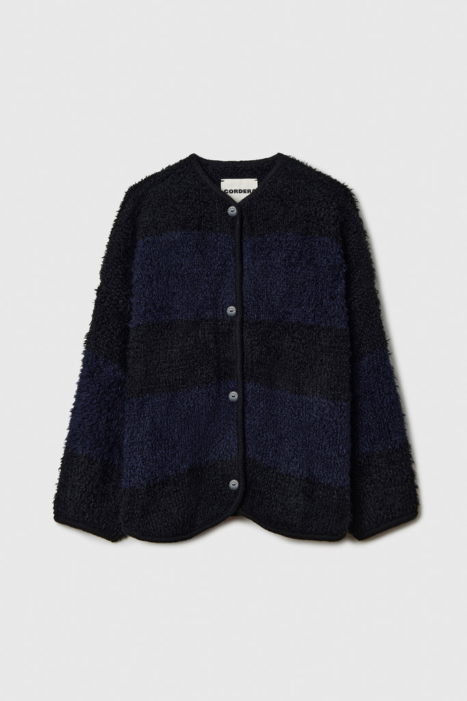 Teddy Jacket Bicolour - Navy/Charcoal