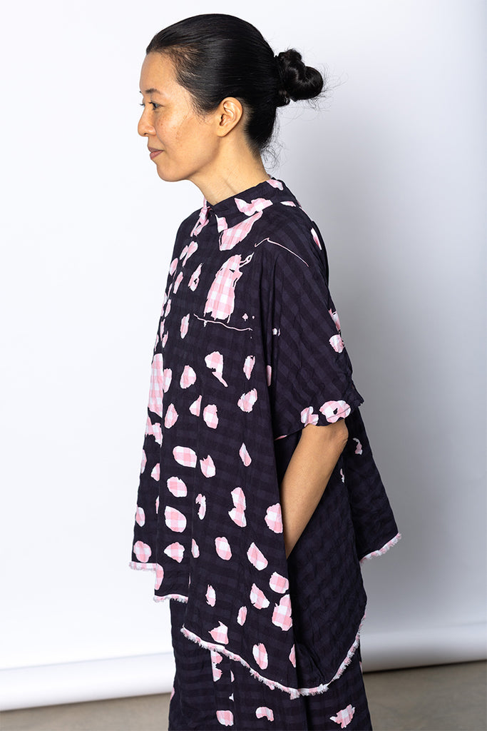 Camicia Shirt 20.07.06 Lavata - Corallo Drawing