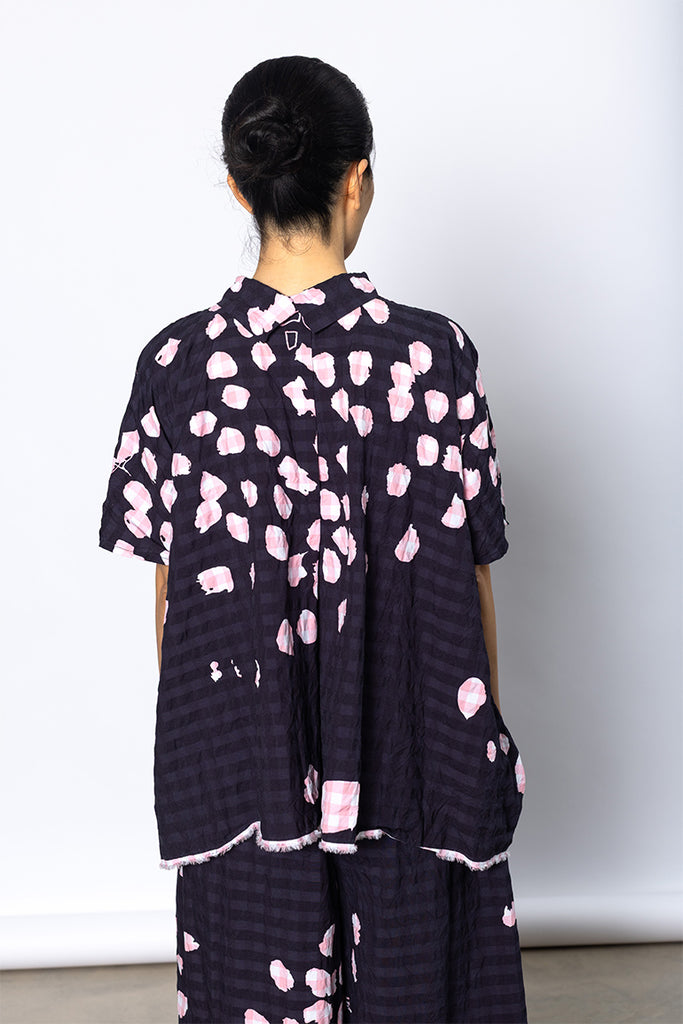 Camicia Shirt 20.07.06 Lavata - Corallo Drawing
