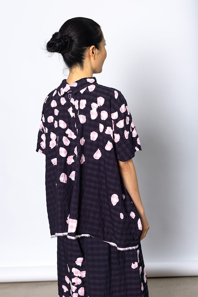 Camicia Shirt 20.07.06 Lavata - Corallo Drawing