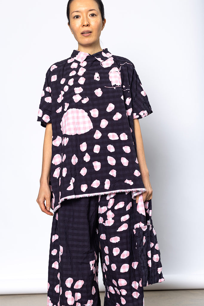 Camicia Shirt 20.07.06 Lavata - Corallo Drawing