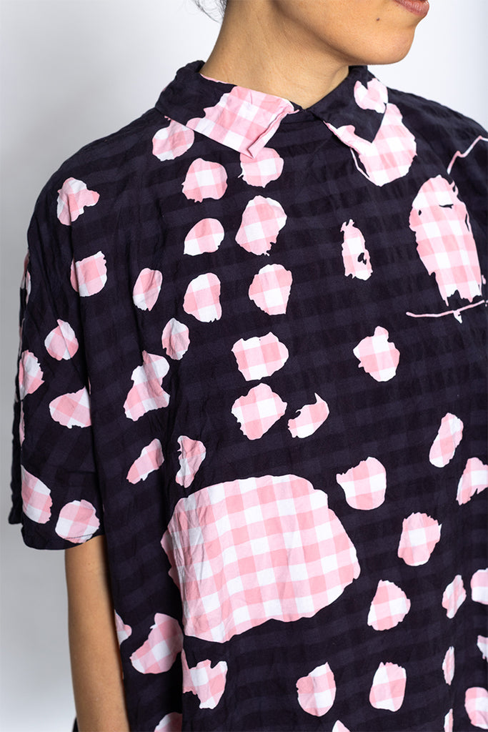 Camicia Shirt 20.07.06 Lavata - Corallo Drawing