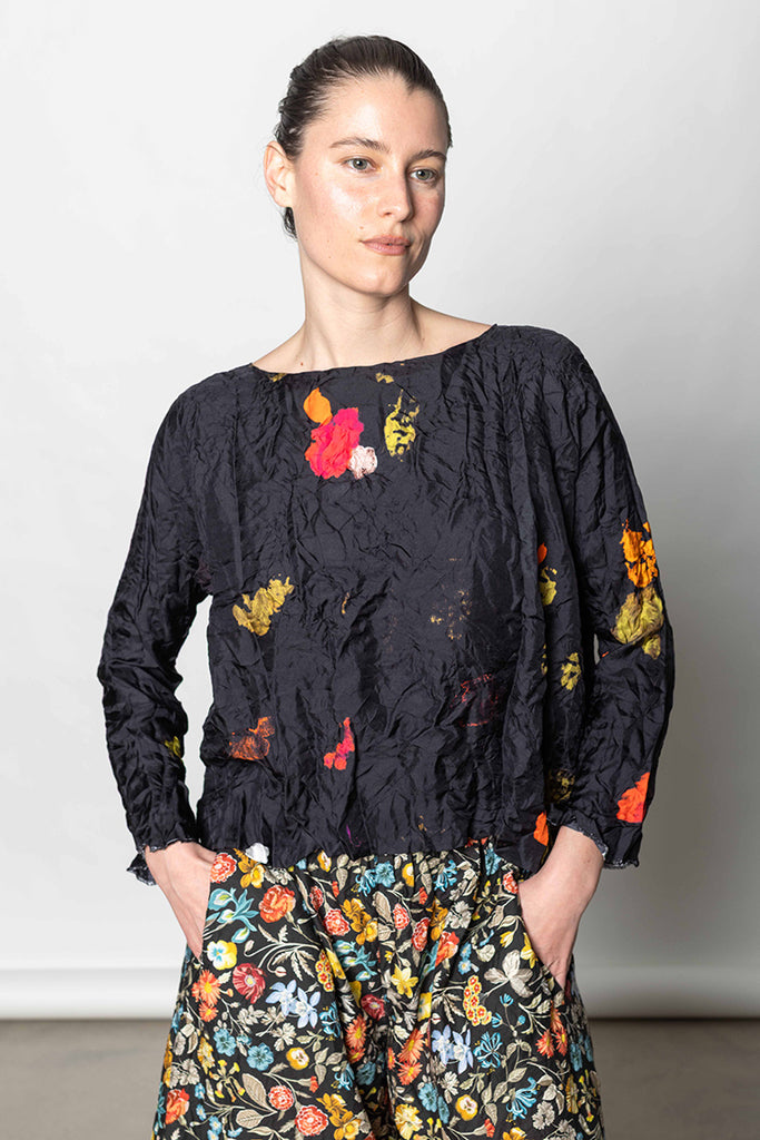 Camicia Shirt Collo Tondo CM Manica Lavata - Multi