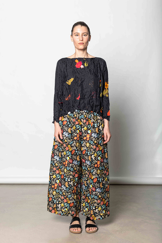 Camicia Shirt Collo Tondo CM Manica Lavata - Multi