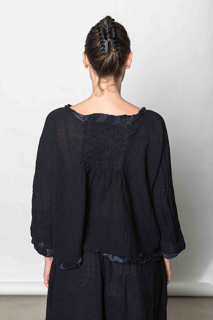 Camicia Shirt Remi Lavata  - Nero