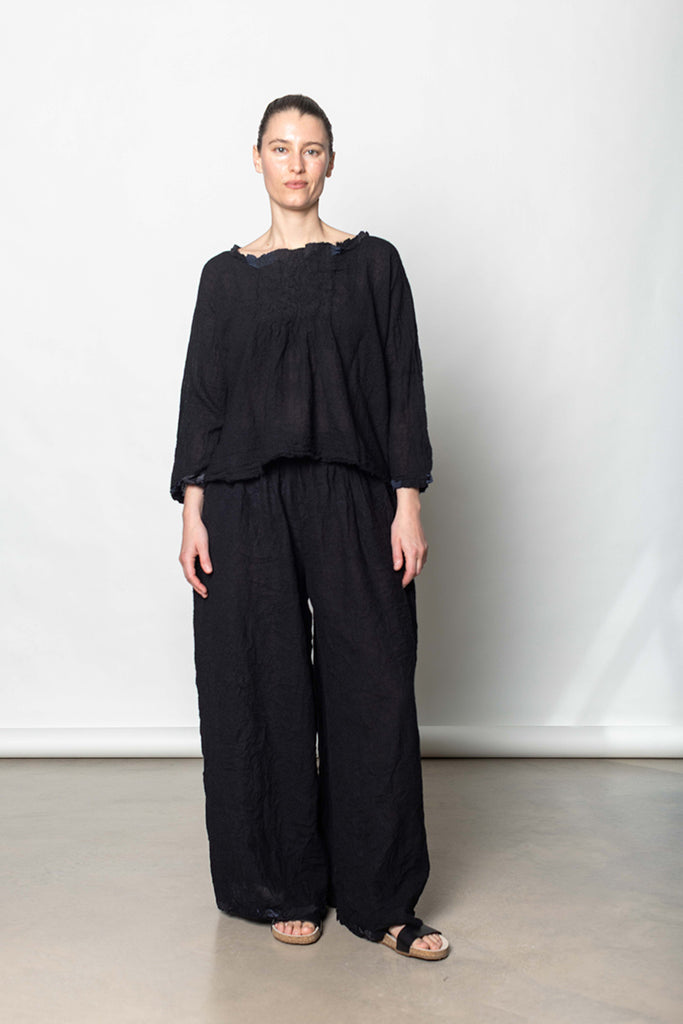 Camicia Shirt Remi Lavata  - Nero