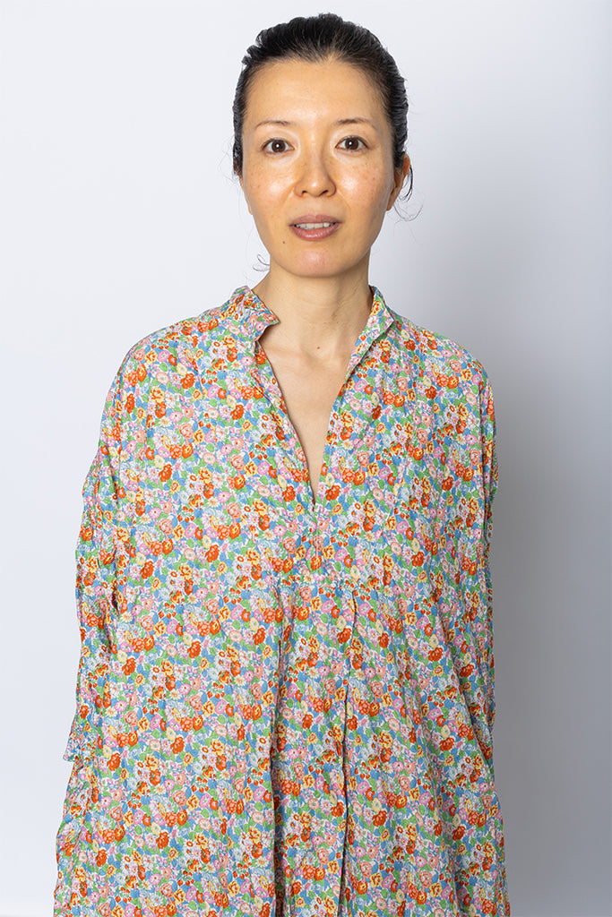 Camicione Shirt Kora Lungo Estate Lavato - Liberty D