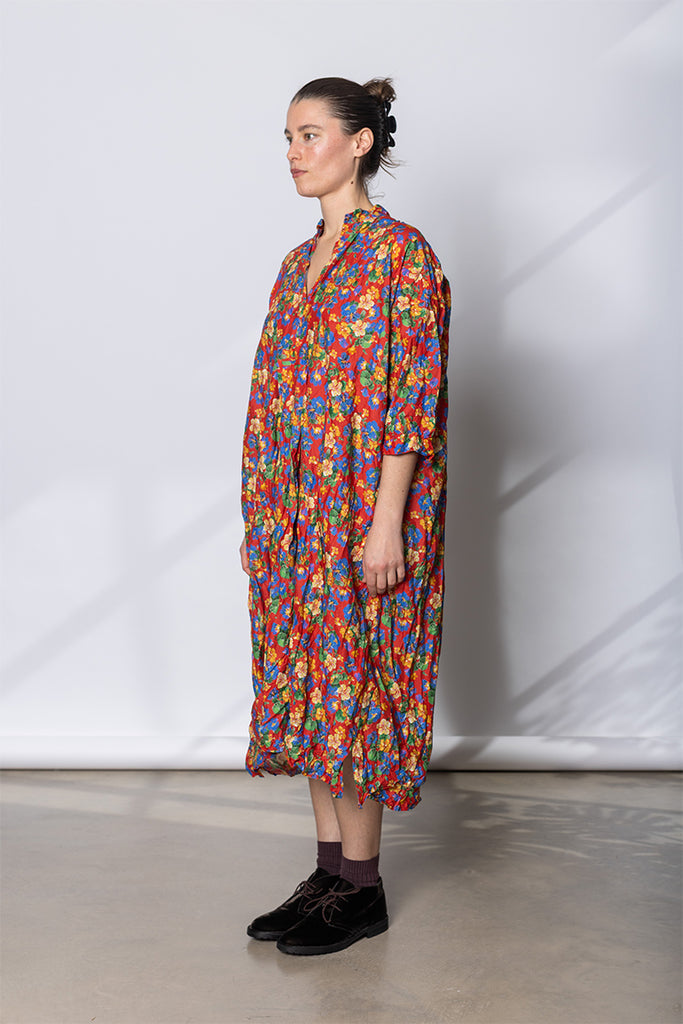 Camicione Shirt Kora Inverno Medio 115 TB Lavata - Multi Floral H