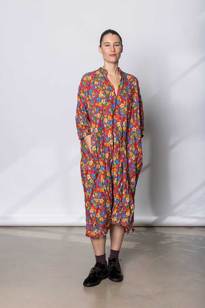 Camicione Shirt Kora Inverno Medio 115 TB Lavata - Multi Floral H