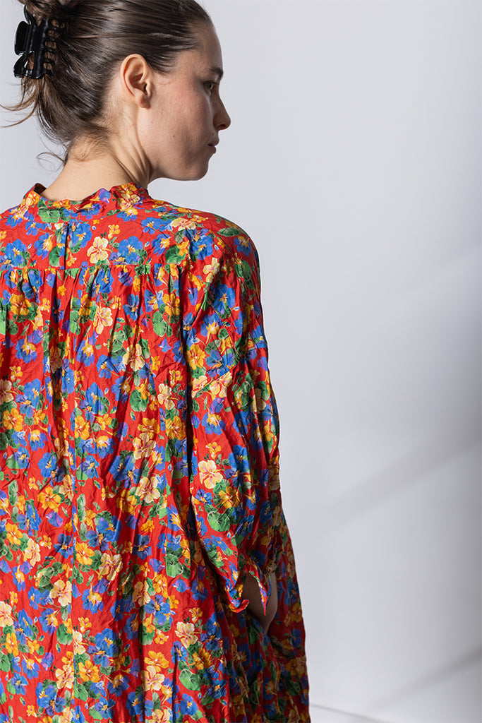 Camicione Shirt Kora Inverno Medio 115 TB Lavata - Multi Floral H