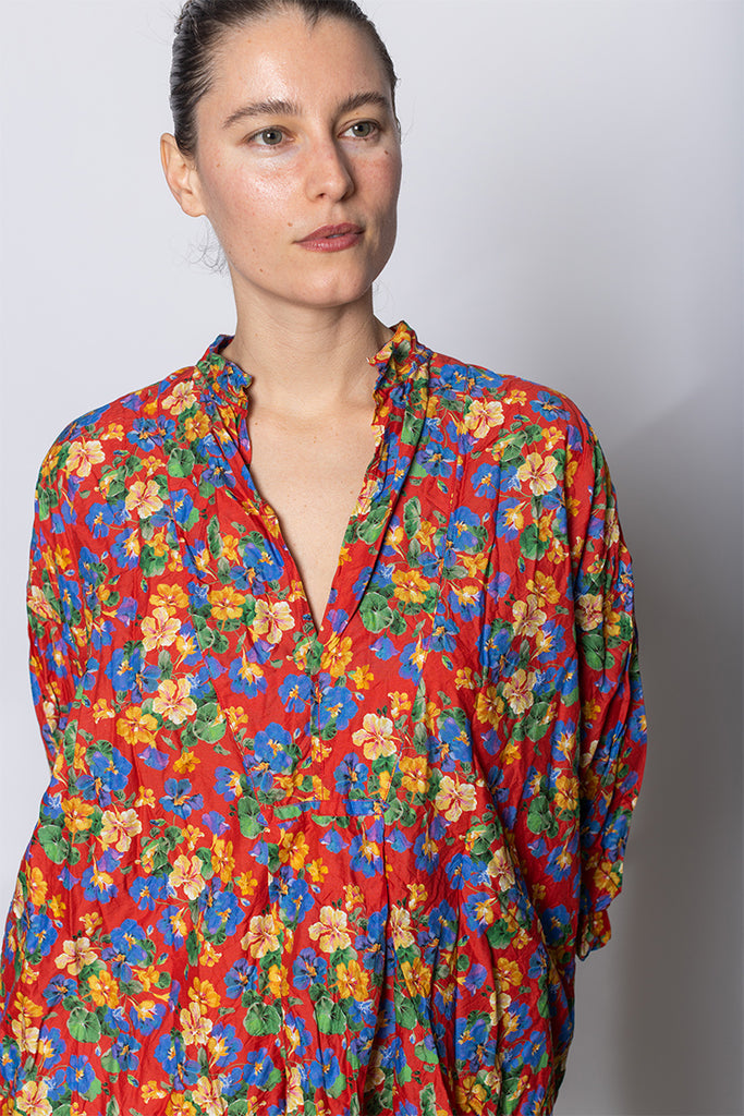 Camicione Shirt Kora Inverno Medio 115 TB Lavata - Multi Floral H