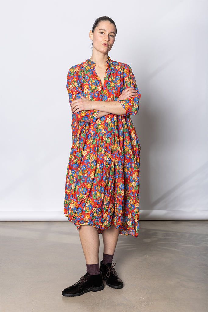 Camicione Shirt Kora Inverno Medio 115 TB Lavata - Multi Floral H