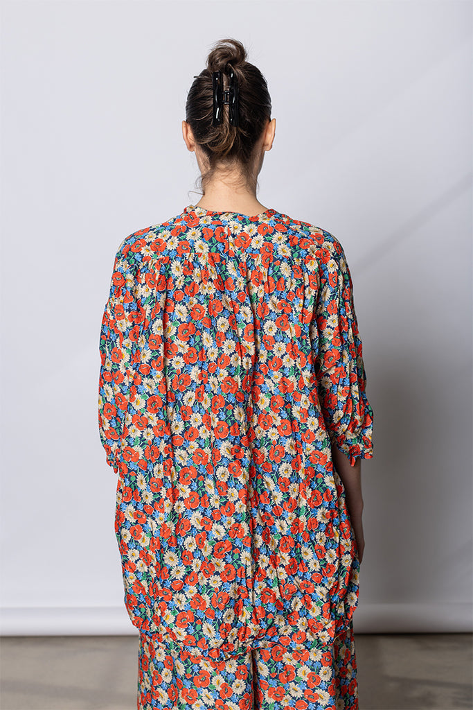 Camicione Shirt Kora Inverno TB Lavato - Multi Floral I