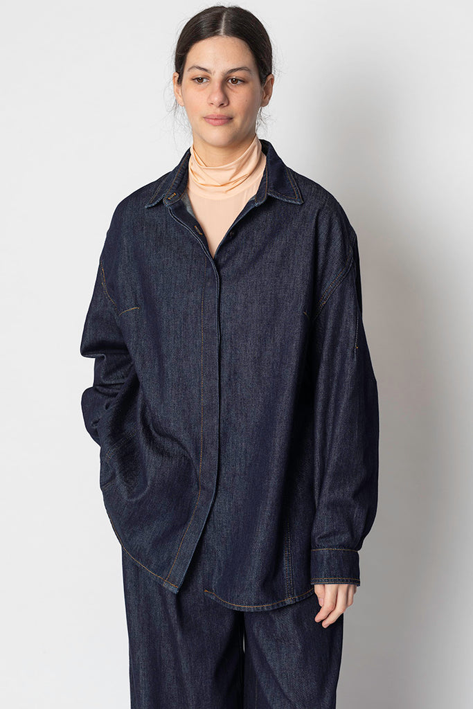 Camis Denim Shirt - Indigo