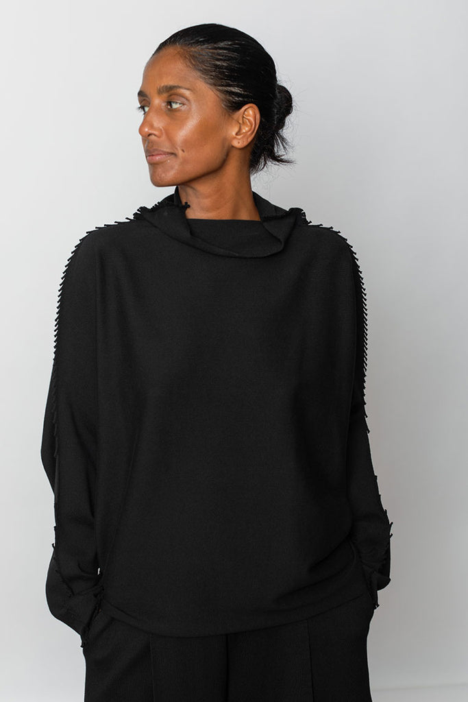 Campagne Pullover  - Black