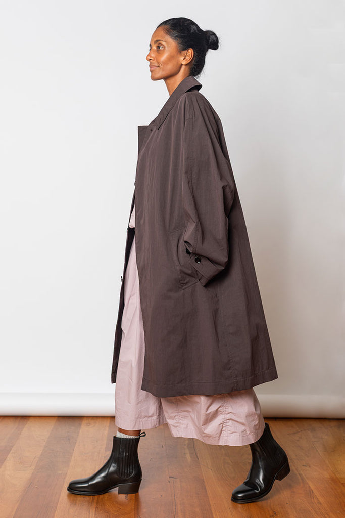 Car Coat - Dark Chocolate