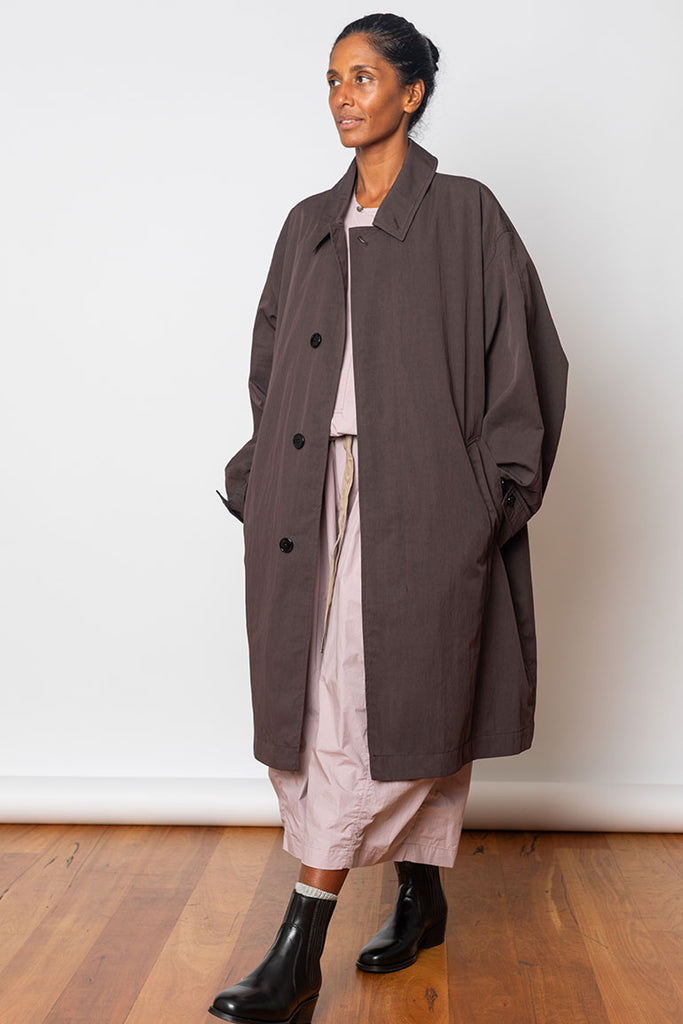 Car Coat - Dark Chocolate