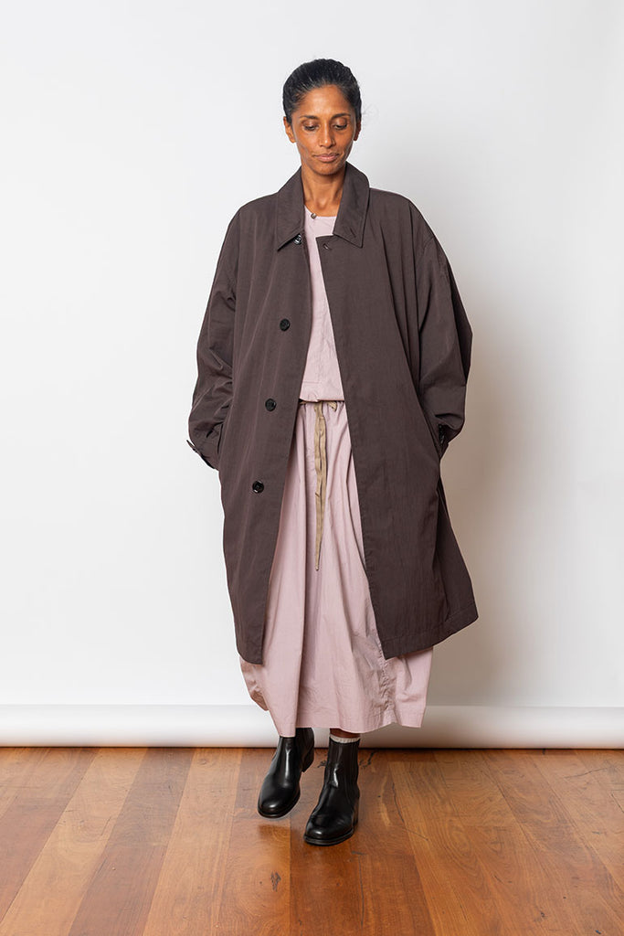 Car Coat - Dark Chocolate