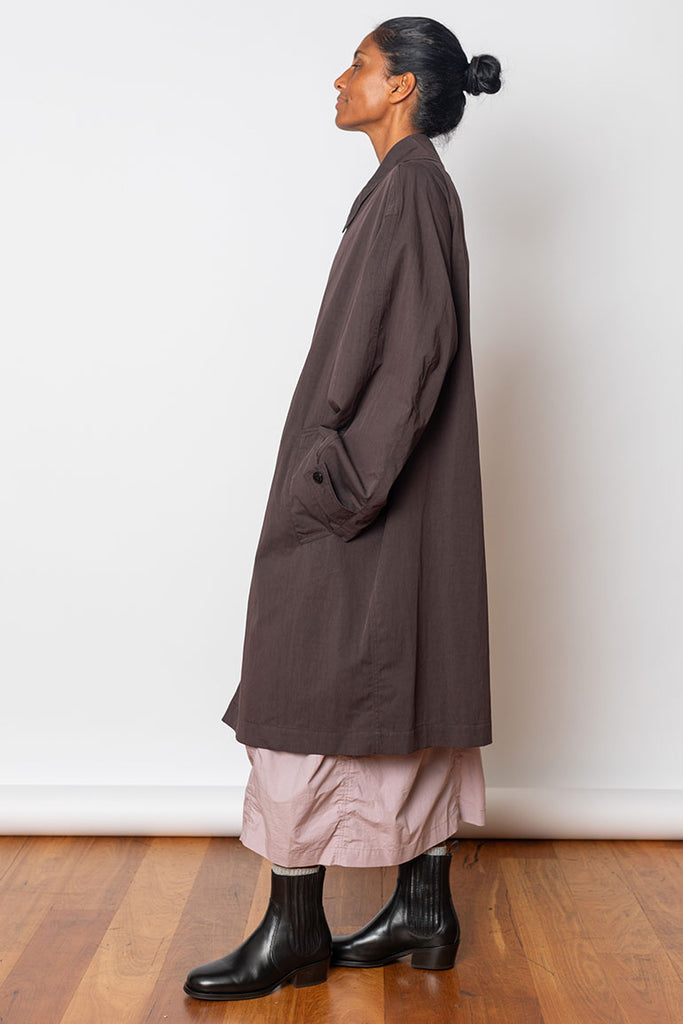 Car Coat - Dark Chocolate