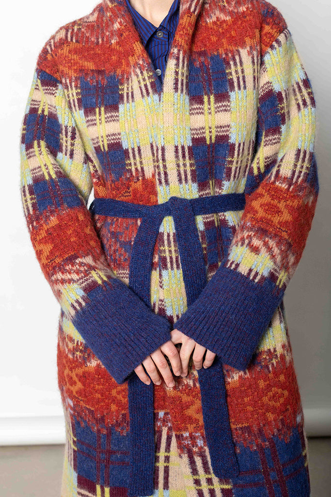 Cardigan Coat - Multi