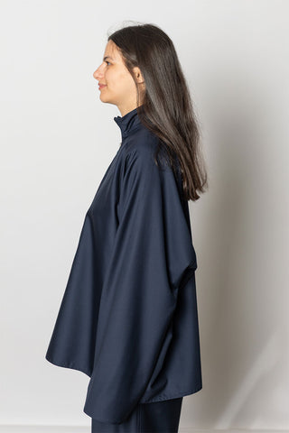 Carracci Tropical Wool Pullover - Admiral Blue