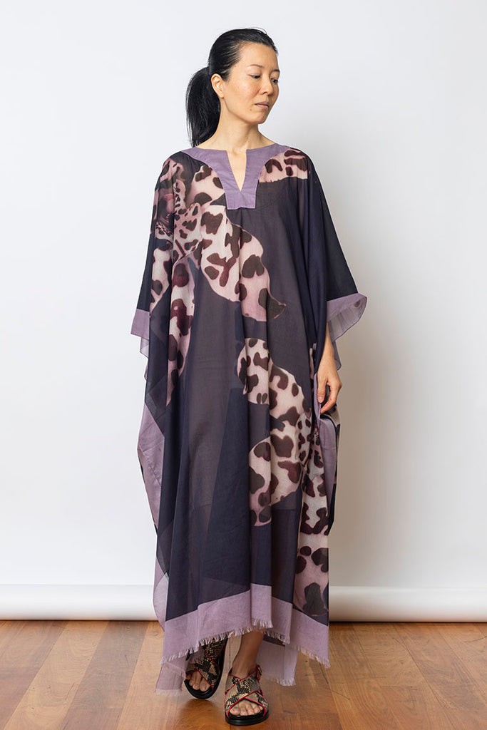 Cartland Printed Kaftan - Orchid
