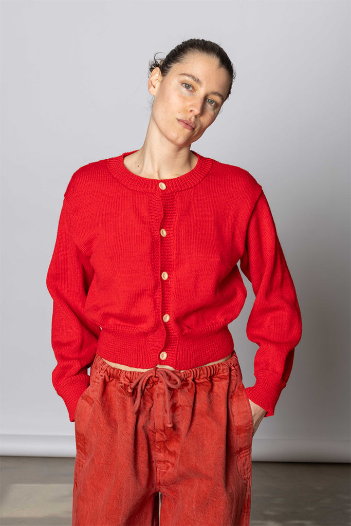 Caspa Cardigan - Red