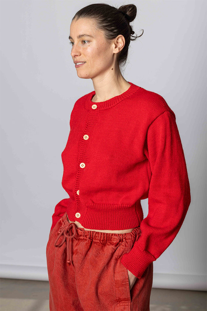 Caspa Cardigan - Red