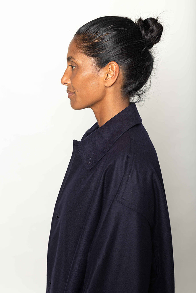Ceren Coat - Sailor Blue