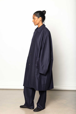 Ceren Coat - Sailor Blue