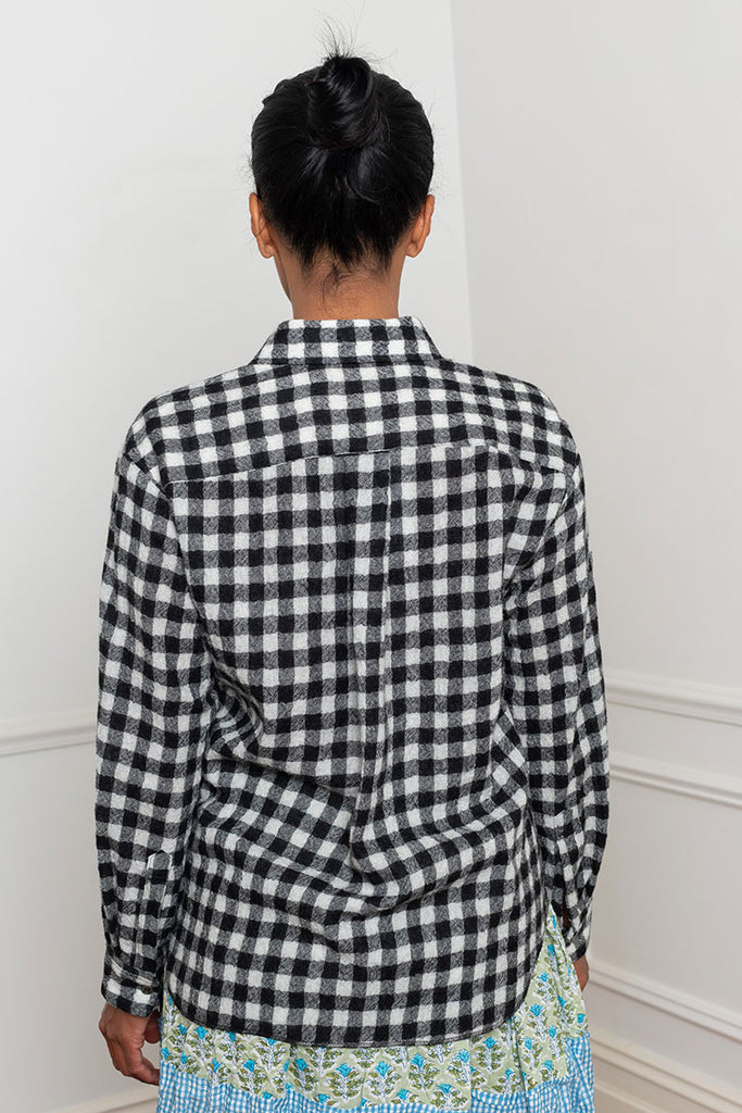 Check Shirt - Black/White