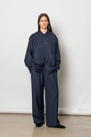 Cimabue Button Down Jacket - Admiral Blue
