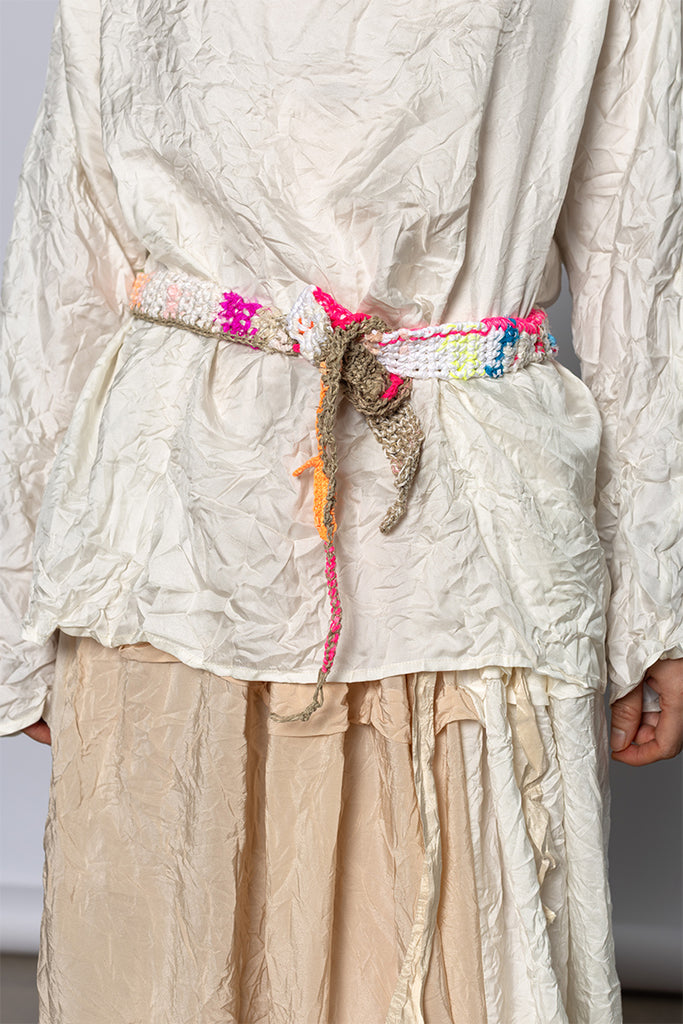 Daniela Gregis Crochet Belt at Poepke.com