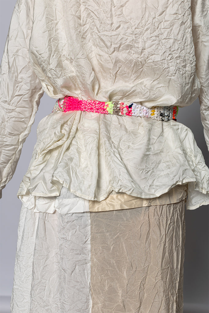 Daniela Gregis Crochet Belt at Poepke.com