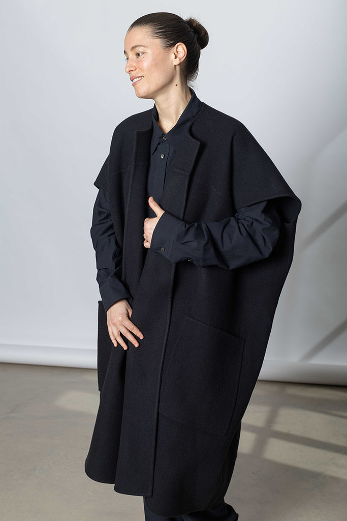 Ciovio Coat - Midnight